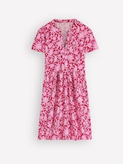 Boden Red Naomi Short Jersey Dress - Image 5 of 5