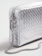 Friends Like These Silver Cross-Body Bag - Image 5 of 6