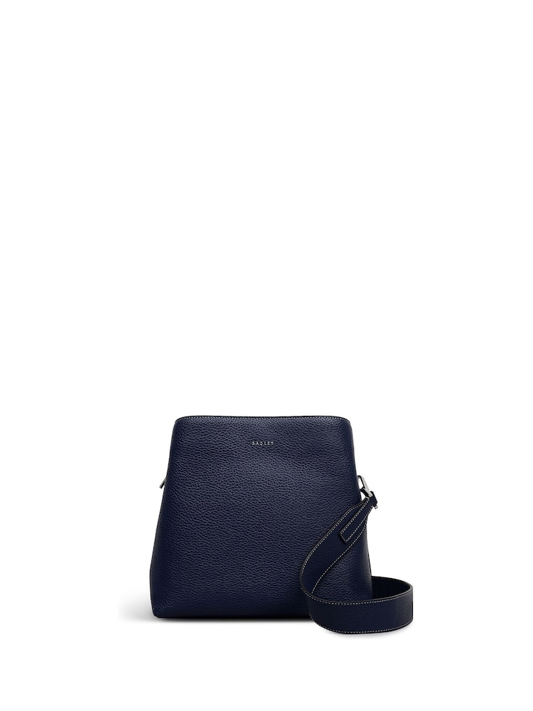 Radley Navy Dukes Place Medium Cross-Body Bag - Image 1 of 4