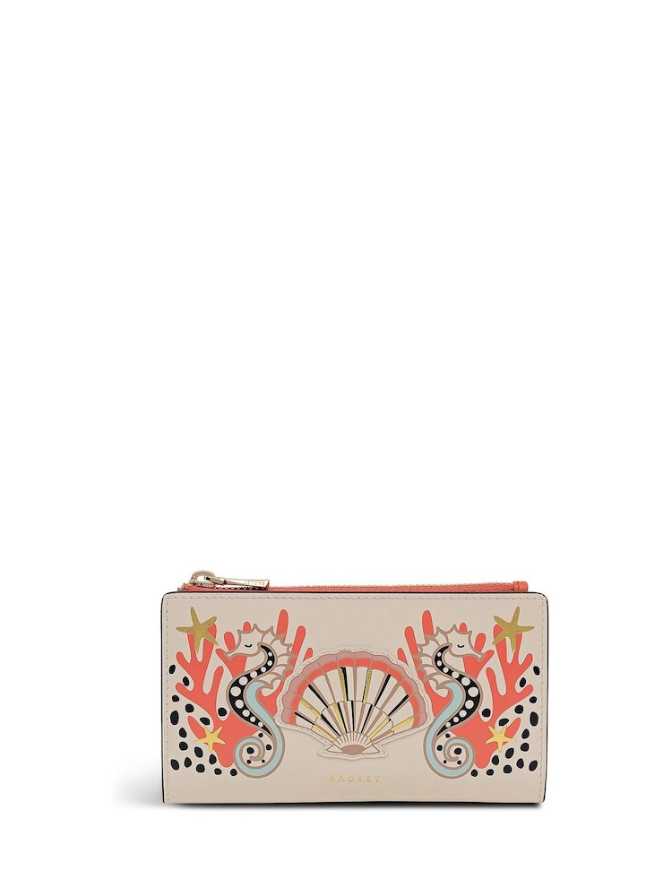 Radley White Coin Street Seahorse Purse - Image 1 of 4
