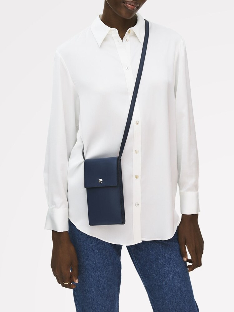 Radley Blue Picton Place Phone Cross Body Bag - Image 1 of 4