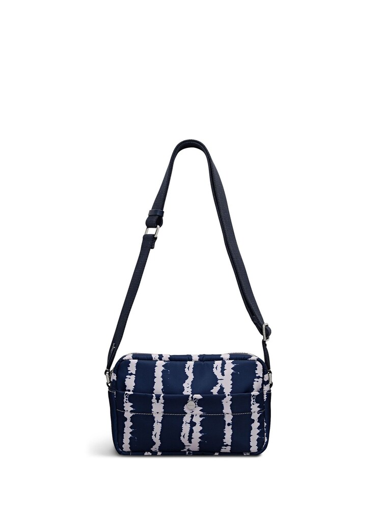 Radley Blue Halley Row Tie Dye Stripe Small Cross Body Bag - Image 1 of 5