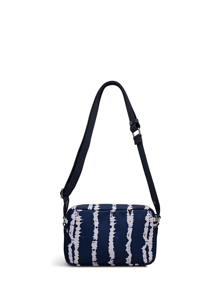 Radley Blue Halley Row Tie Dye Stripe Small Cross Body Bag - Image 2 of 5