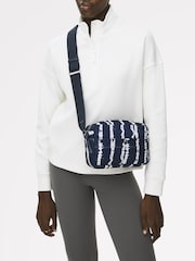 Radley Blue Halley Row Tie Dye Stripe Small Cross Body Bag - Image 5 of 5