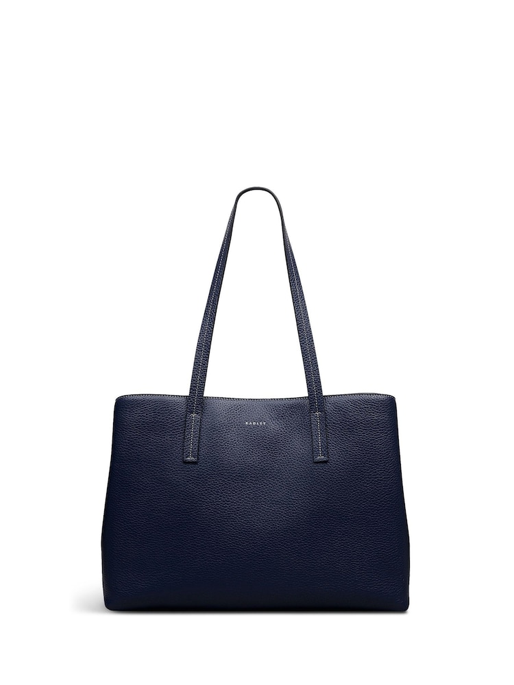 Radley Navy Dukes Place Large Workbag - Image 1 of 4