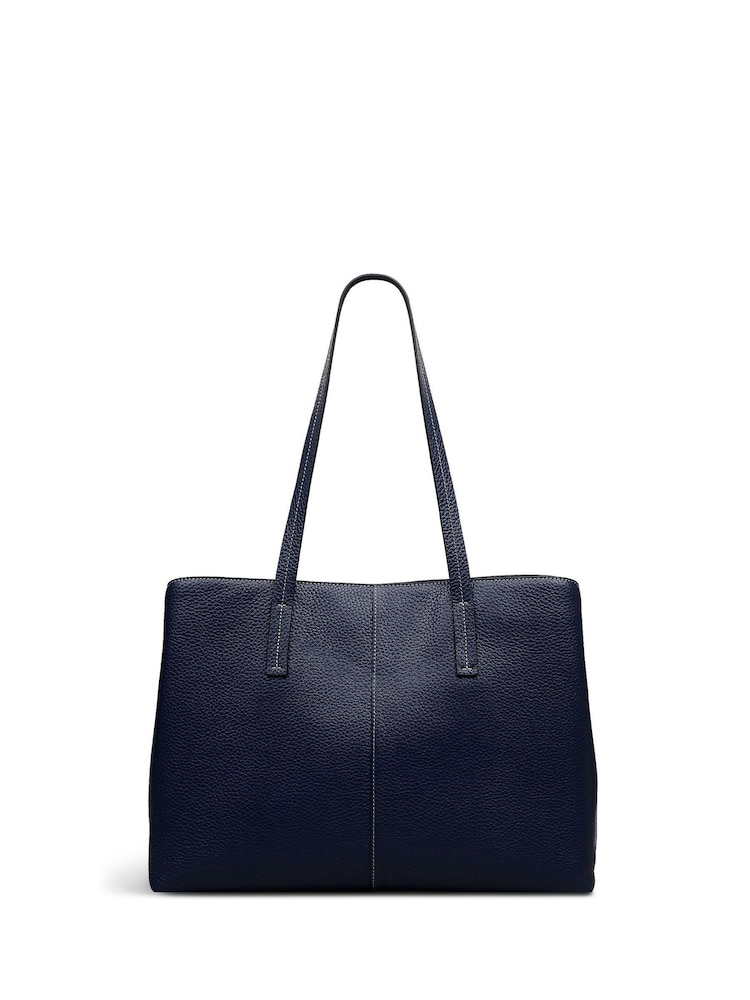 Radley Navy Dukes Place Large Workbag - Image 2 of 4