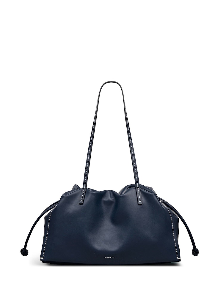 Radley Blue The Roxburgh Large Drawstring Shoulder Bag - Image 1 of 4