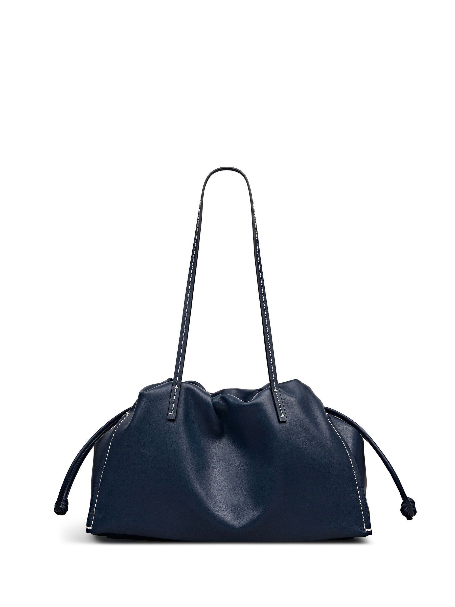 Buy Radley Navy Blue The Roxburgh Large Drawstring Shoulder Bag
