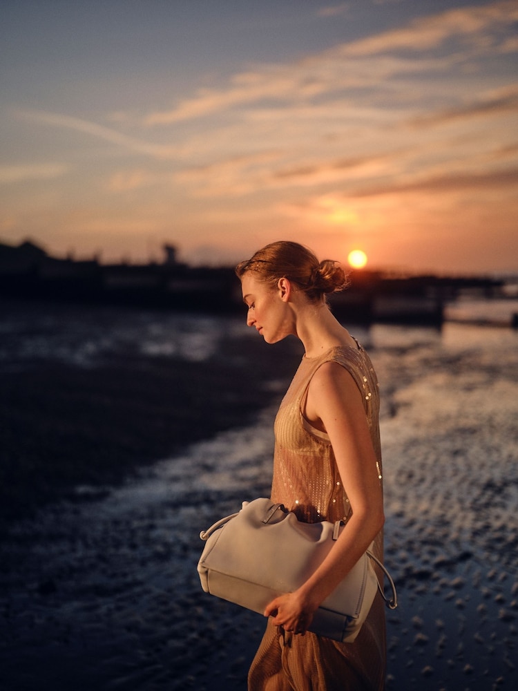 Radley White The Roxburgh Large Drawstring Shoulder Bag - Image 1 of 7