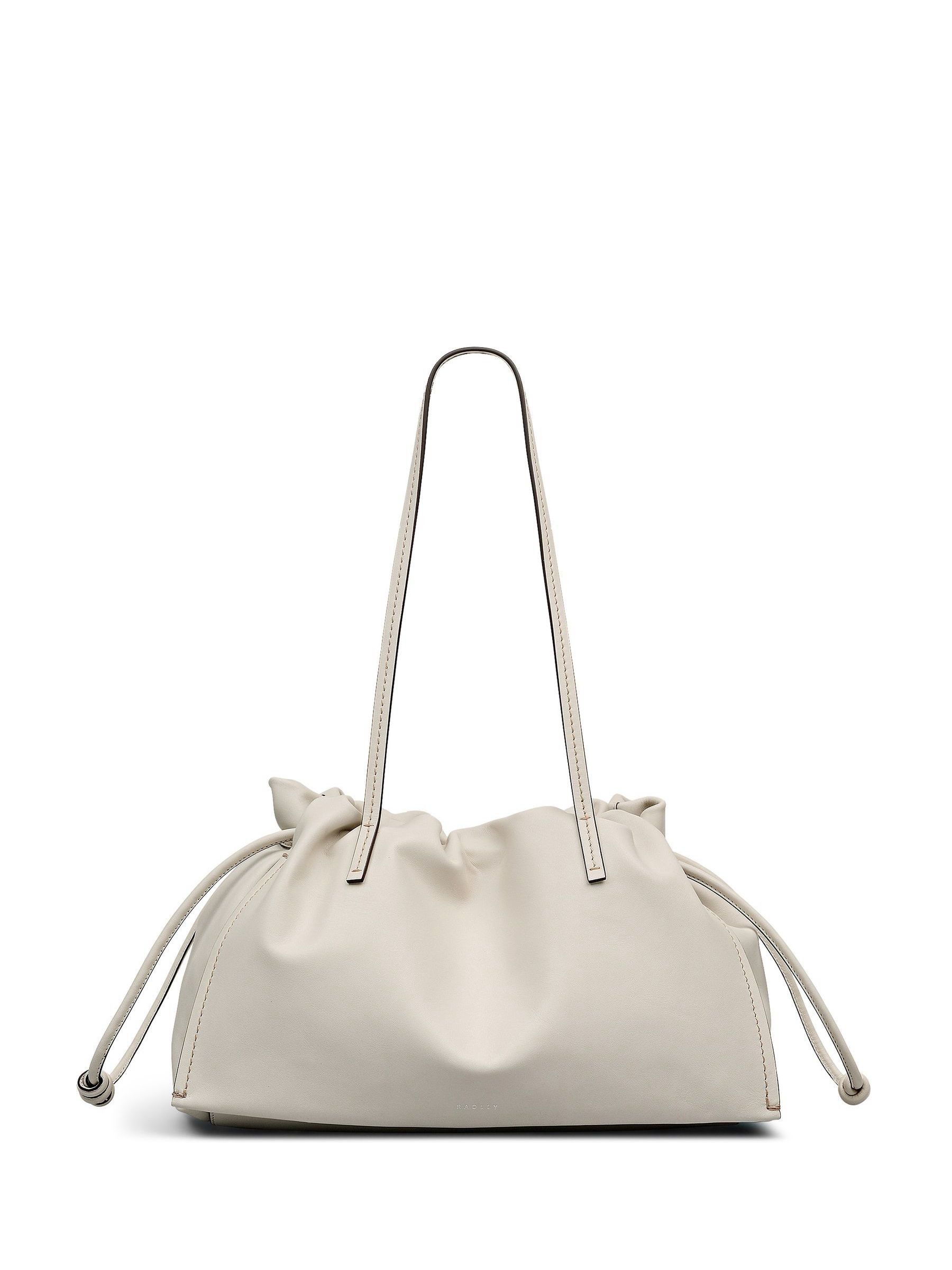 Buy Radley White The Roxburgh Large Drawstring Shoulder Bag from