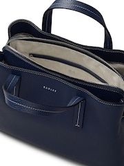 Radley Navy Dukes Place Grab Bag - Image 3 of 4