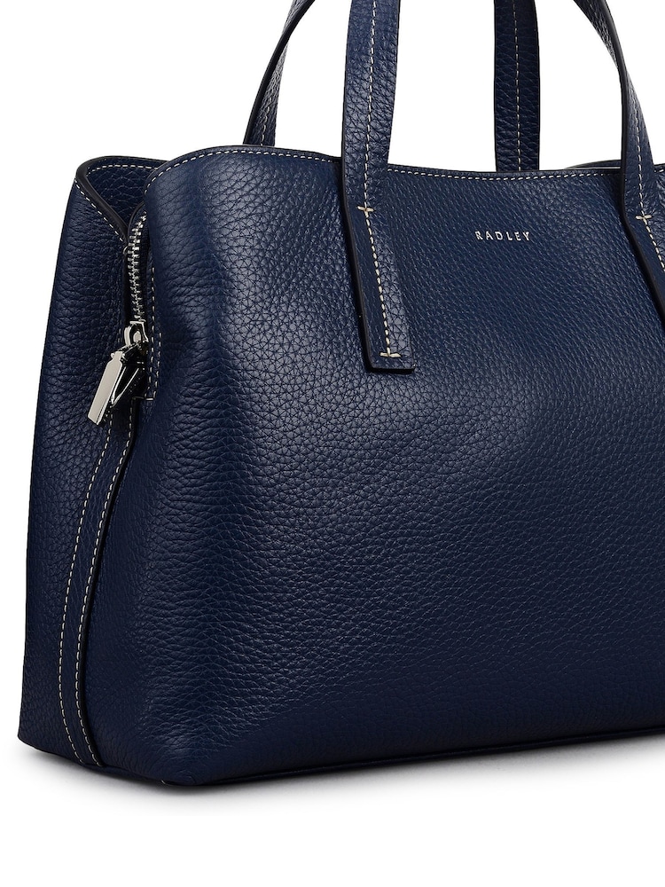 Radley Navy Dukes Place Grab Bag - Image 4 of 4