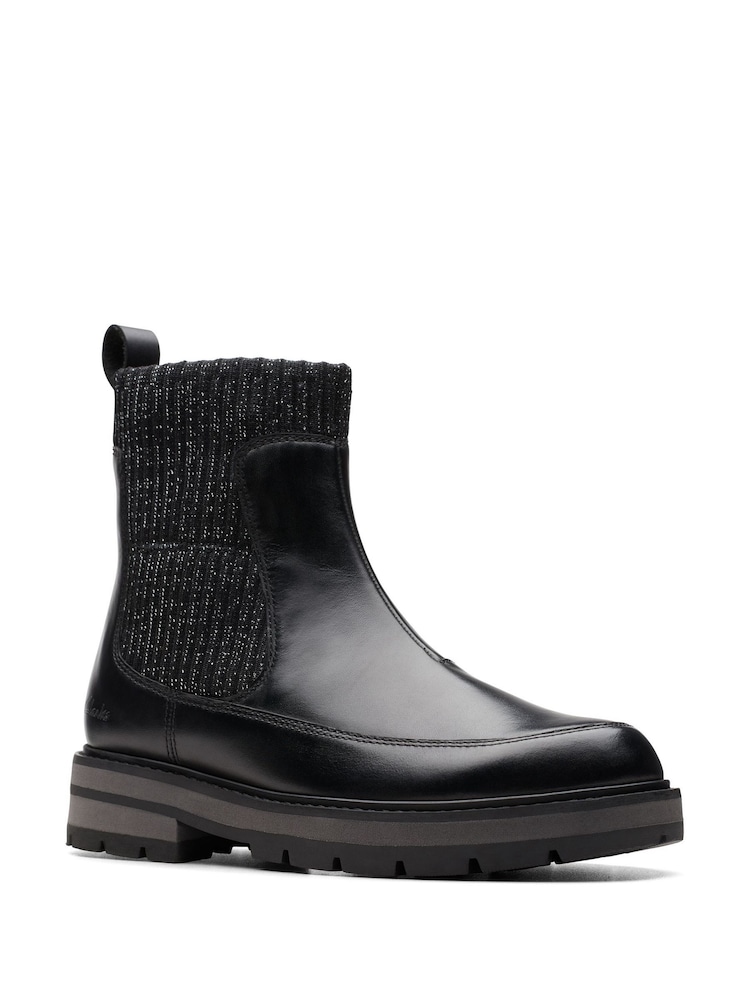 Noir - Bottes Clarks Prague multi-fit enfant - Image 3 of 7