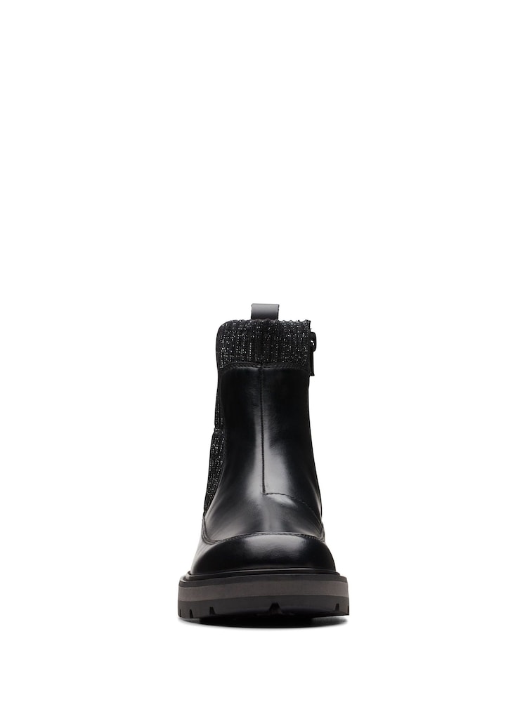 Noir - Bottes Clarks Prague multi-fit enfant - Image 5 of 7
