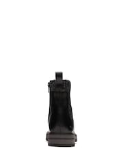Clarks Black Kids Multi Fit Prague Boots - Image 6 of 7