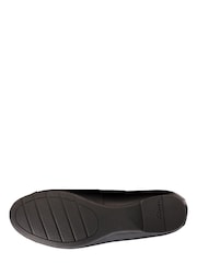 Clarks Black Multi Fit Leather Scala Dawn Shoes - Image 7 of 7