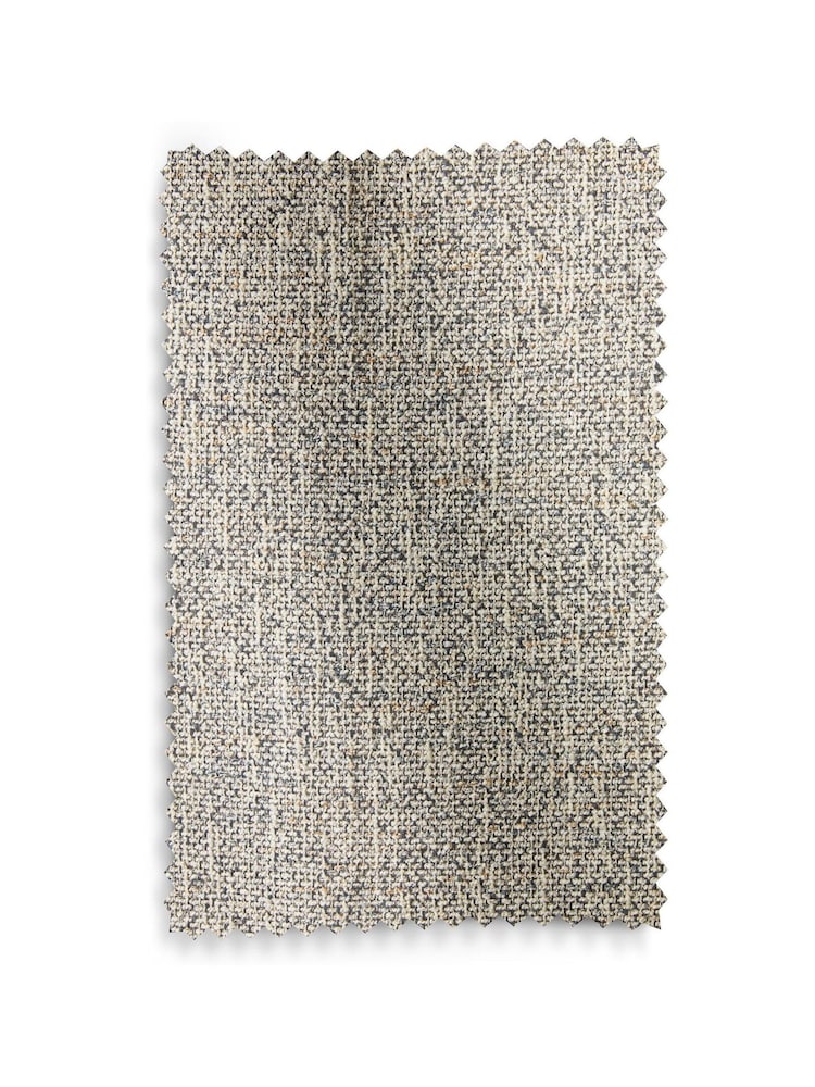 Natural Next Bobble Texture Pencil Pleat Lined Curtains - Image 5 of 5