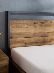 Bronx Oak Effect Axel Wooden Drawer Storage Bed Frame - Image 3 of 7