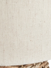 Pacific Natural Acer Woven Tall Table Lamp - Image 4 of 4