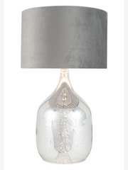 Pacific Silver Stellar Mercurial Glass Dual Light Table Lamp - Image 2 of 4