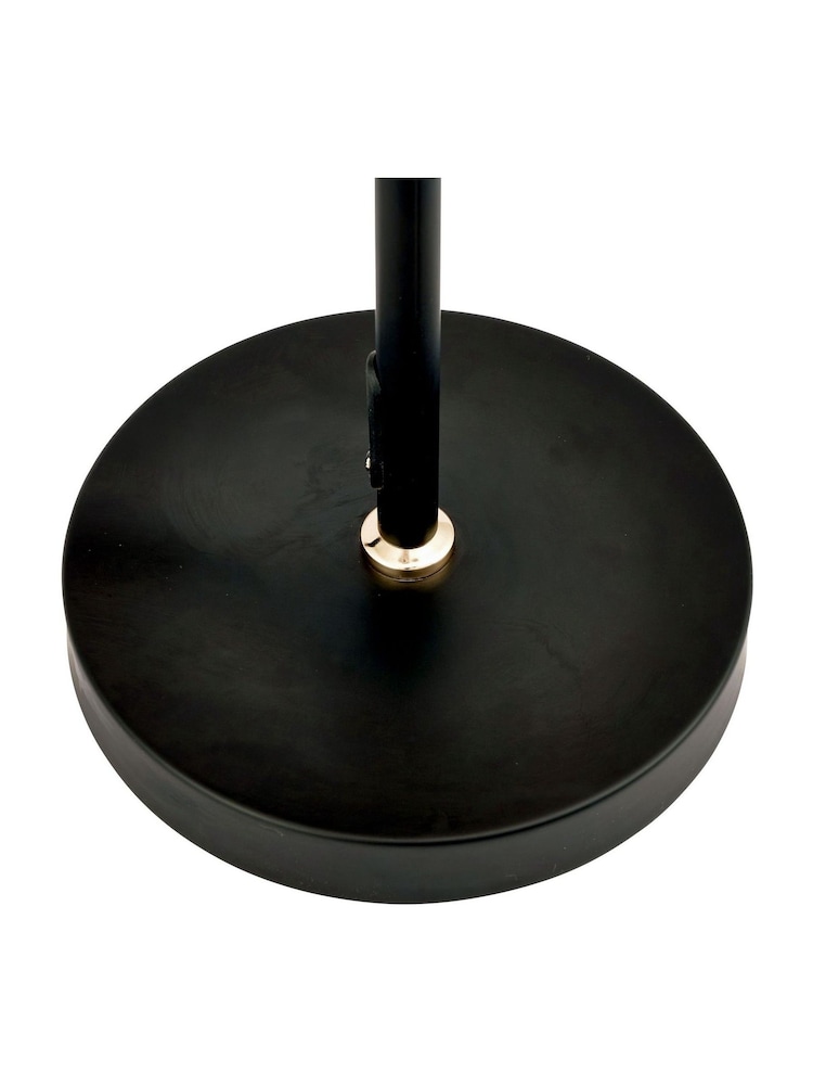 Pacific Black Blair Smoke Glass Ball And Metal Table Lamp - Image 6 of 6 Pacific Black Blair Smoke Glass Ball And Metal Table Lamp - Image 6 of 6