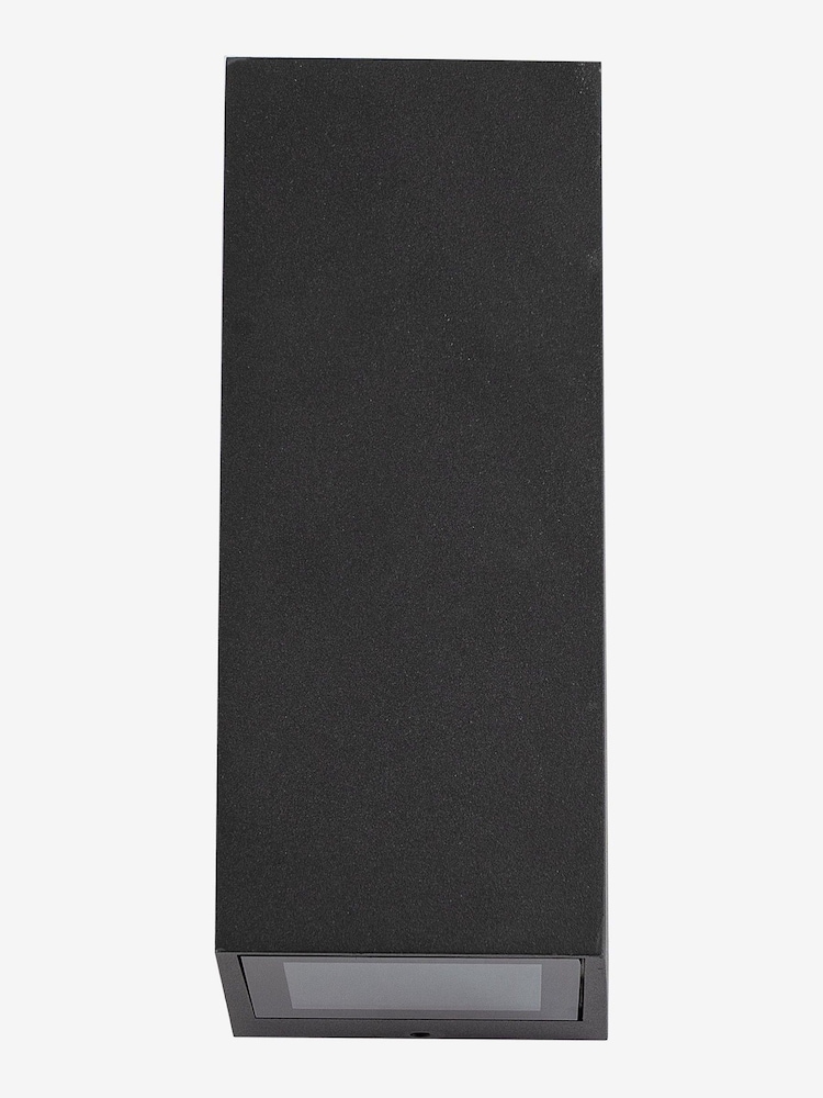 Pacific Dark Grey Acer Metal Square Outdoor Dual Wall Light - Image 1 of 4
