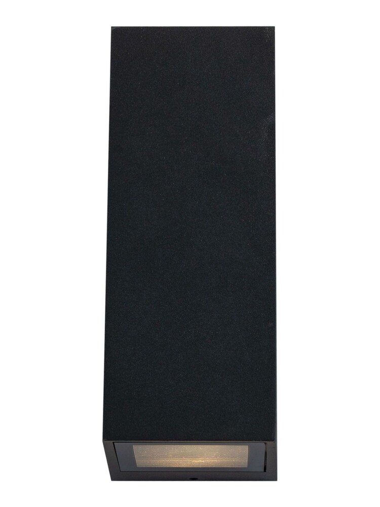 Pacific Dark Grey Acer Metal Square Outdoor Dual Wall Light - Image 2 of 4