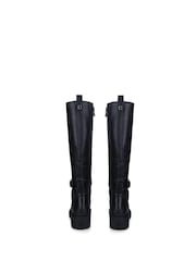 Carvela Boulder Knee High Black Boots - Image 3 of 4