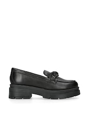 Kurt Geiger London Chelsea Chunky Black Loafers - Image 1 of 5