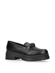 Kurt Geiger London Chelsea Chunky Black Loafers - Image 2 of 5