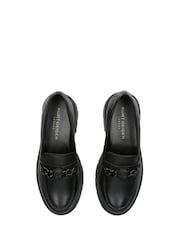 Kurt Geiger London Chelsea Chunky Black Loafers - Image 3 of 5