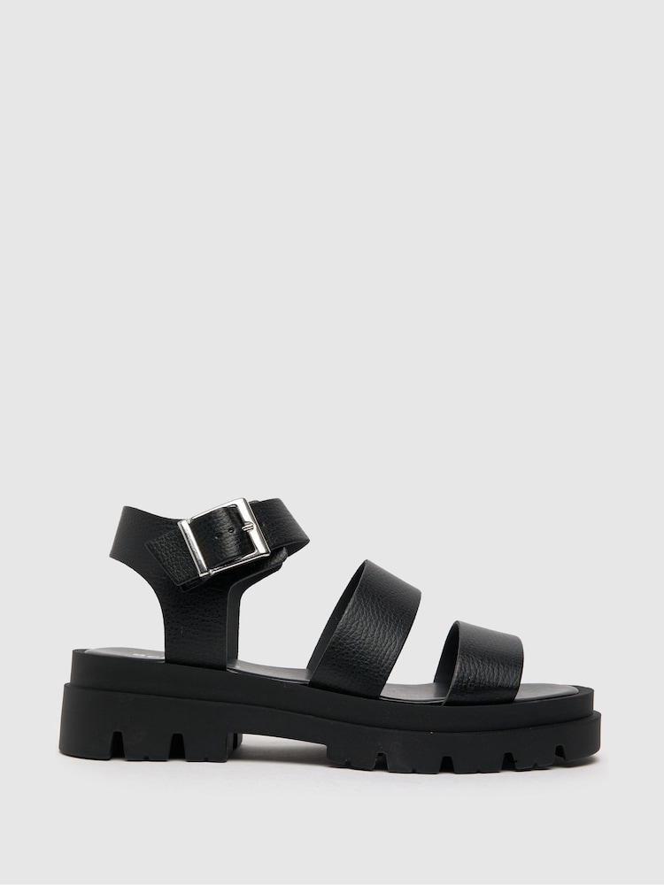 Schuh Tate Chunky Sandals - Image 1 of 4 Schuh Tate Chunky Sandals - Image 1 of 4