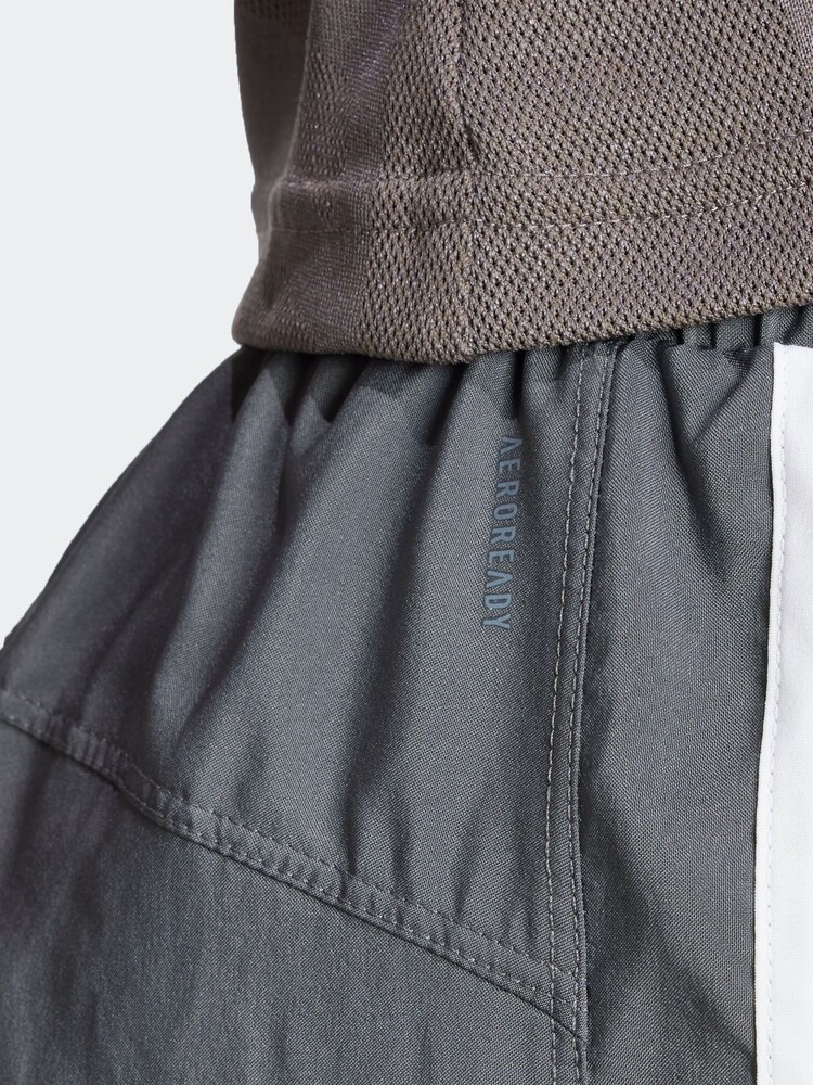 adidas LIght Grey Pacer Woven Shorts - Image 6 of 6
