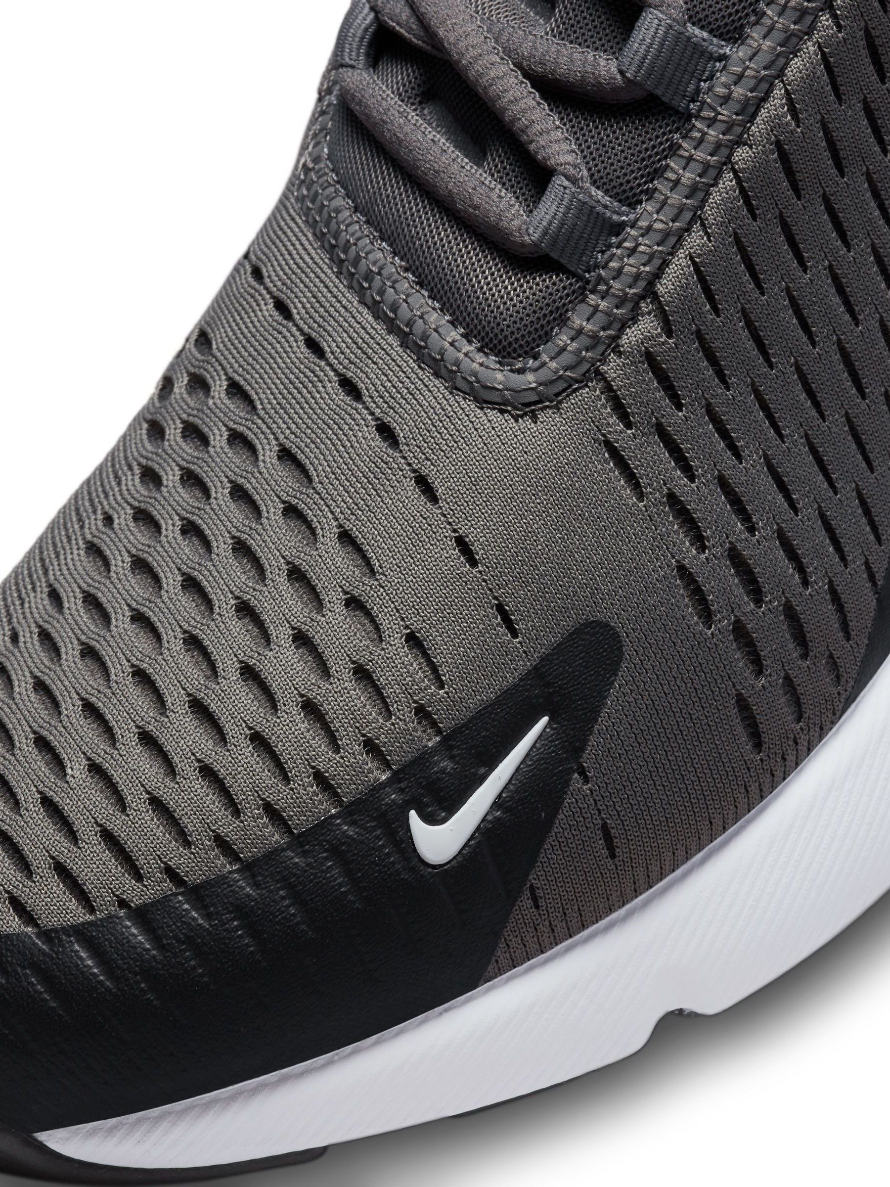 Buy Nike Black Blue Air Max 270 Trainers from Next Luxembourg