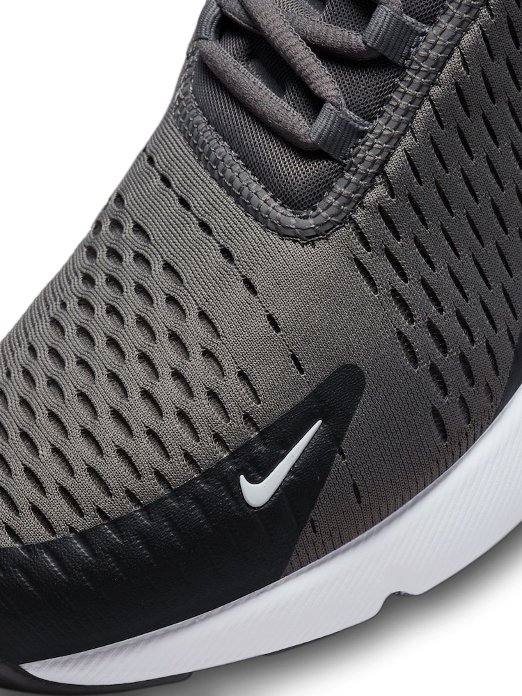 Czarny/niebieski - Nike Air Max 270 Trainers - Image 9 of 10