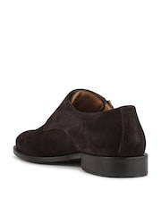 Jones Bootmaker Brown Nathaniel Leather Double Monk Shoes - Image 4 of 6