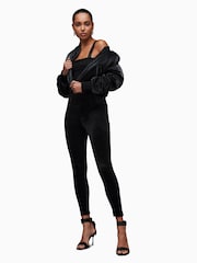Бархатные леггинсы Allsaints Cora - Изображение 1 из 6