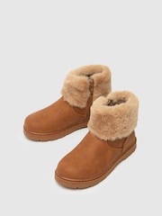 Schuh Charisma Natural Faux Fur Boots - Image 4 of 4
