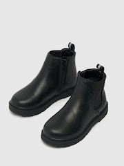 Schuh Black Coolest Chelsea Boots - Image 3 of 4