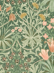 William Morris At Home Forest Woodland Weeds A4 Wallpaper Sample - Image 2 of 5