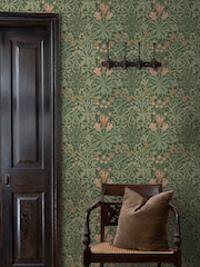 William Morris At Home Forest Woodland Weeds A4 Wallpaper Sample - Image 5 of 5