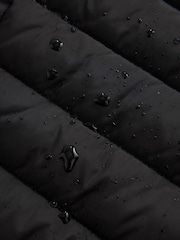 Black Shower Resistant Lightweight Puffer Jacket - Image 11 of 11