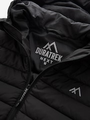 Black Shower Resistant Lightweight Puffer Jacket - Image 9 of 11