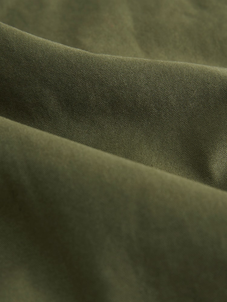 Khaki Green Borg Lined Shacket - Image 13 of 13 Khaki Green Borg Lined Shacket - Image 13 of 13