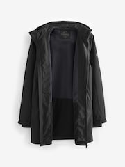 Black Long Waterproof Coat - Image 12 of 16