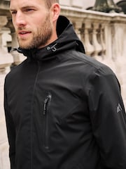 Black Long Waterproof Coat - Image 6 of 16