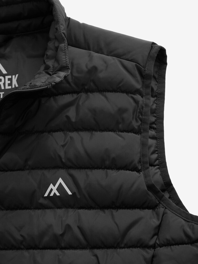 Noir - Veste sans manche matelassée imperméable légère - Image 9 of 11
