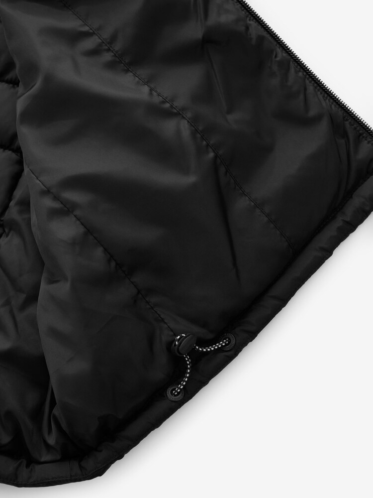 Noir - Veste sans manche matelassée imperméable légère - Image 10 of 11