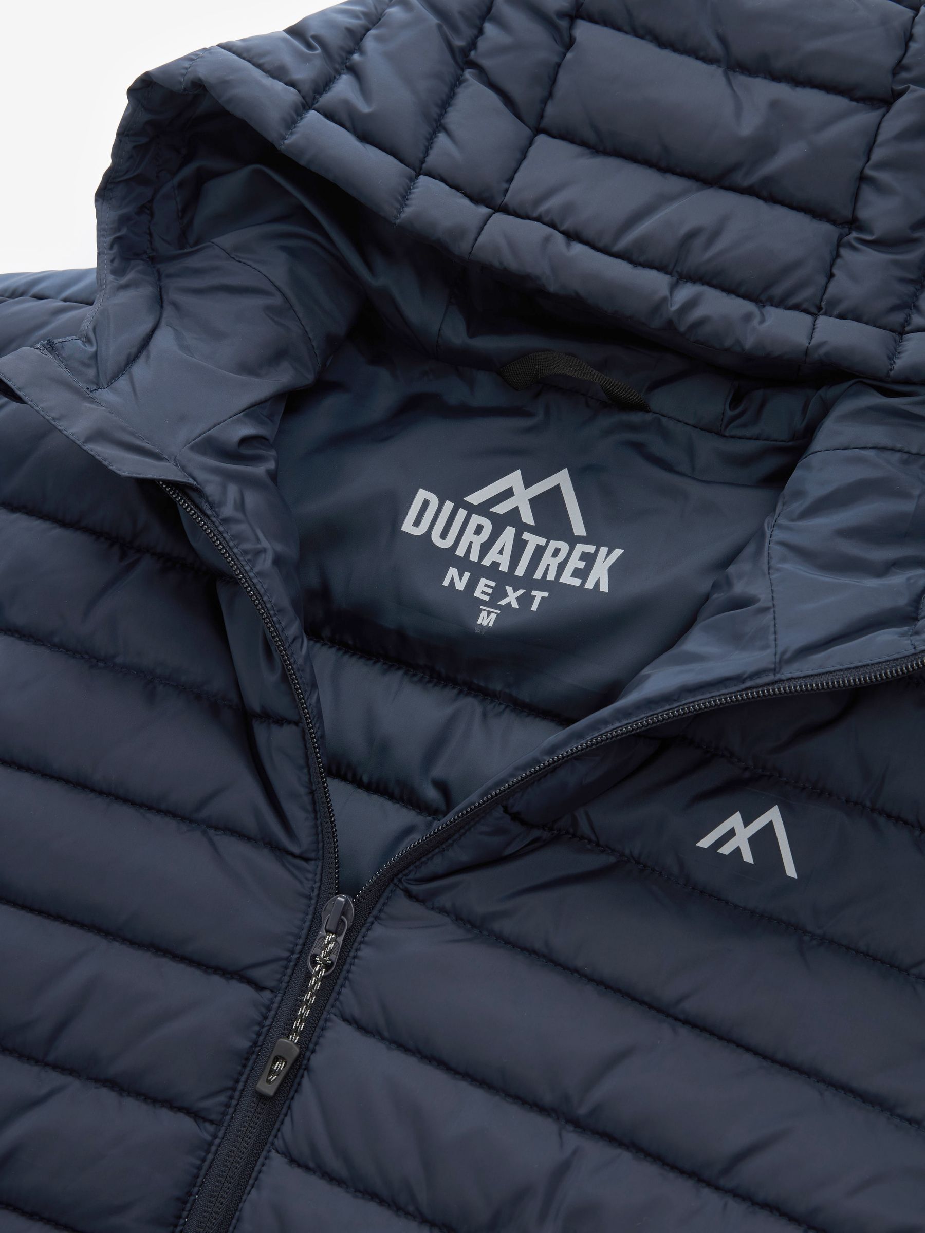Buy Navy Blue Shower Resistant Lightweight Puffer Jacket from Next Luxembourg