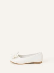 Angels By Accessorize Girls Bow Ballerina Flats - Imagen 3 de 3
